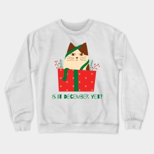 Holiday's cat Crewneck Sweatshirt